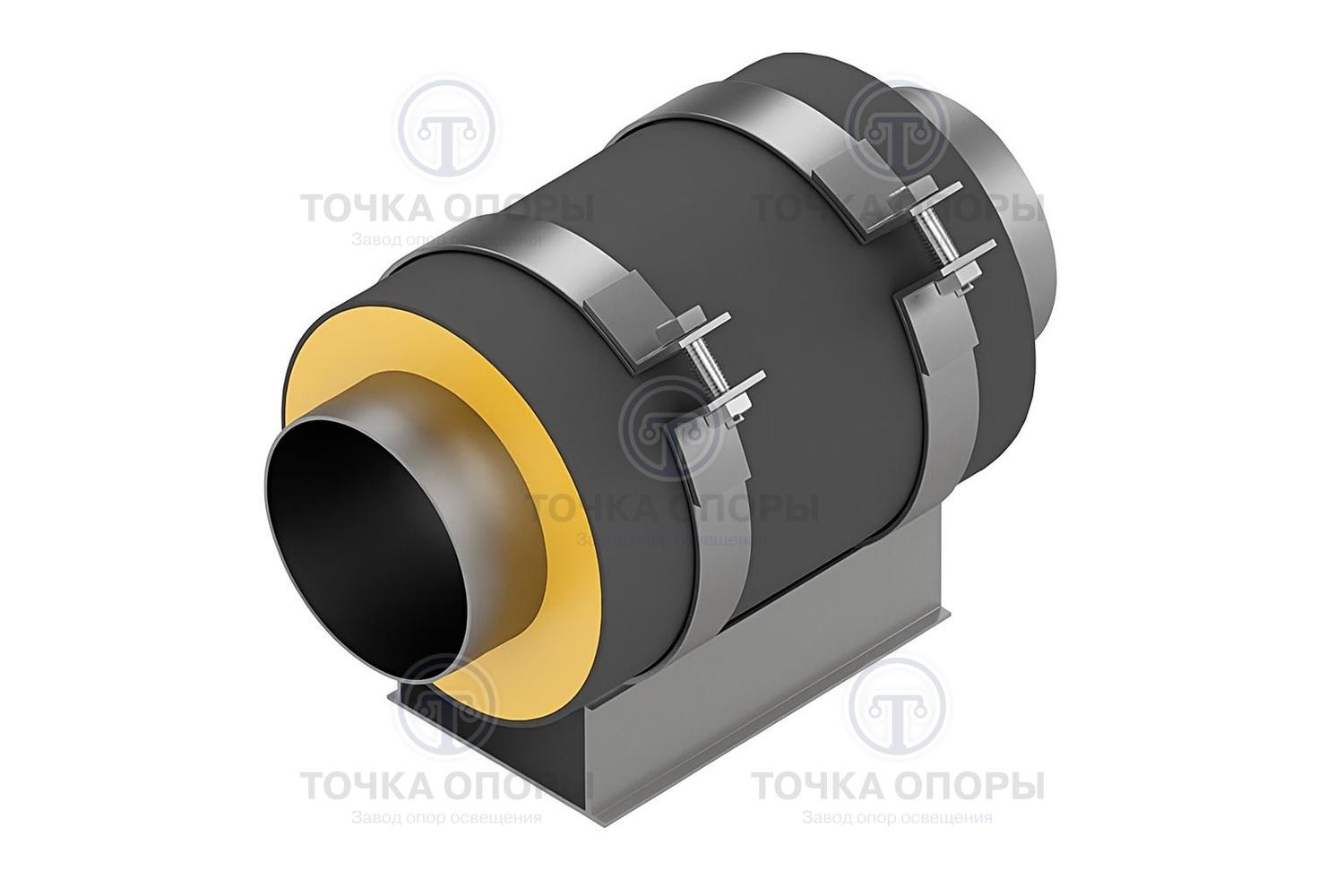 Скользящая опора СПО 89/180.200 подкладная для труб в ППУ
