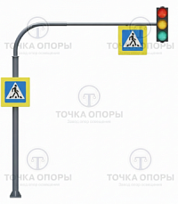 Светофорные опоры СОДГ-6,15-6,1